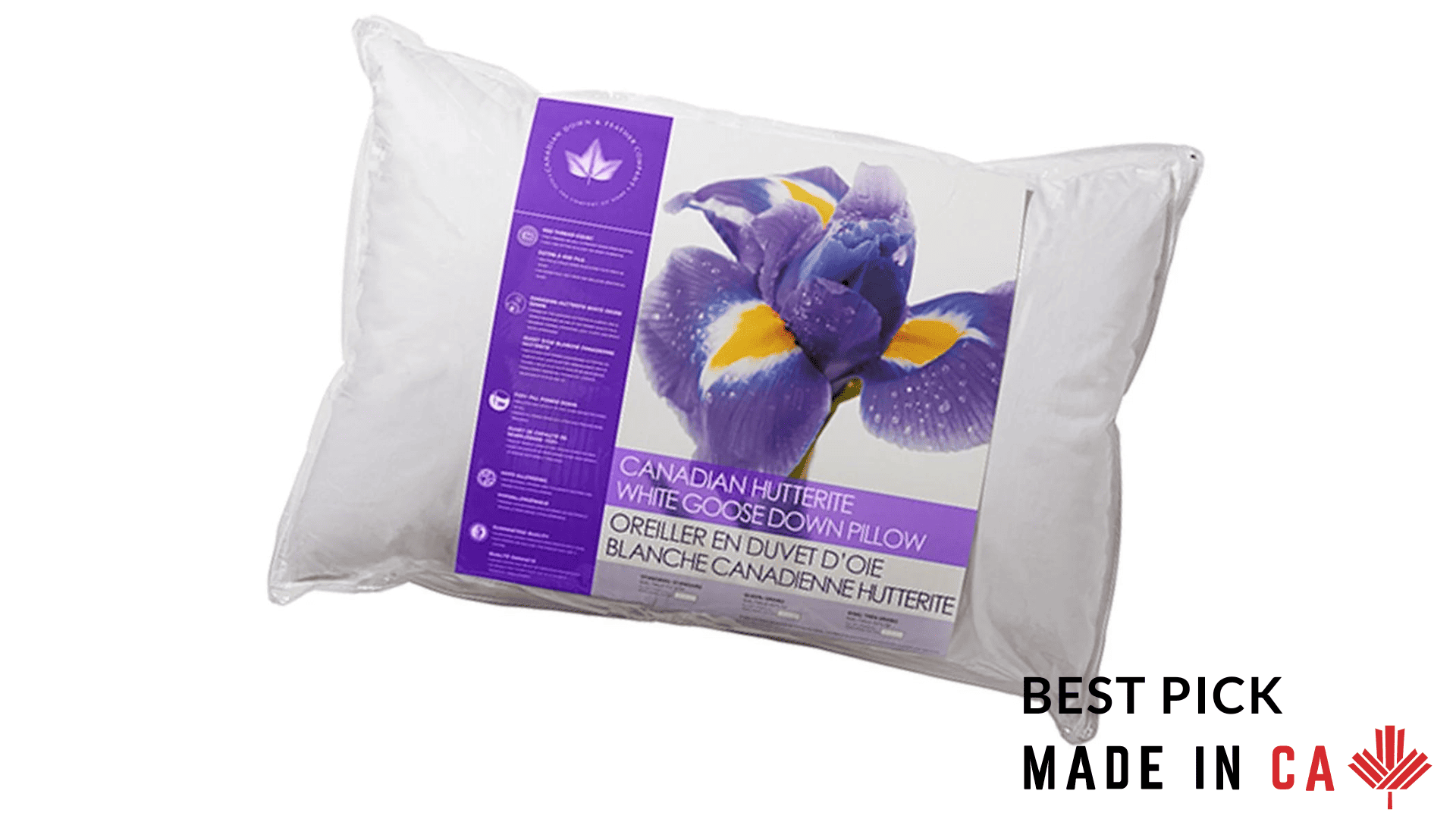 The Best Down Pillows in Canada of 2024 Made in CA