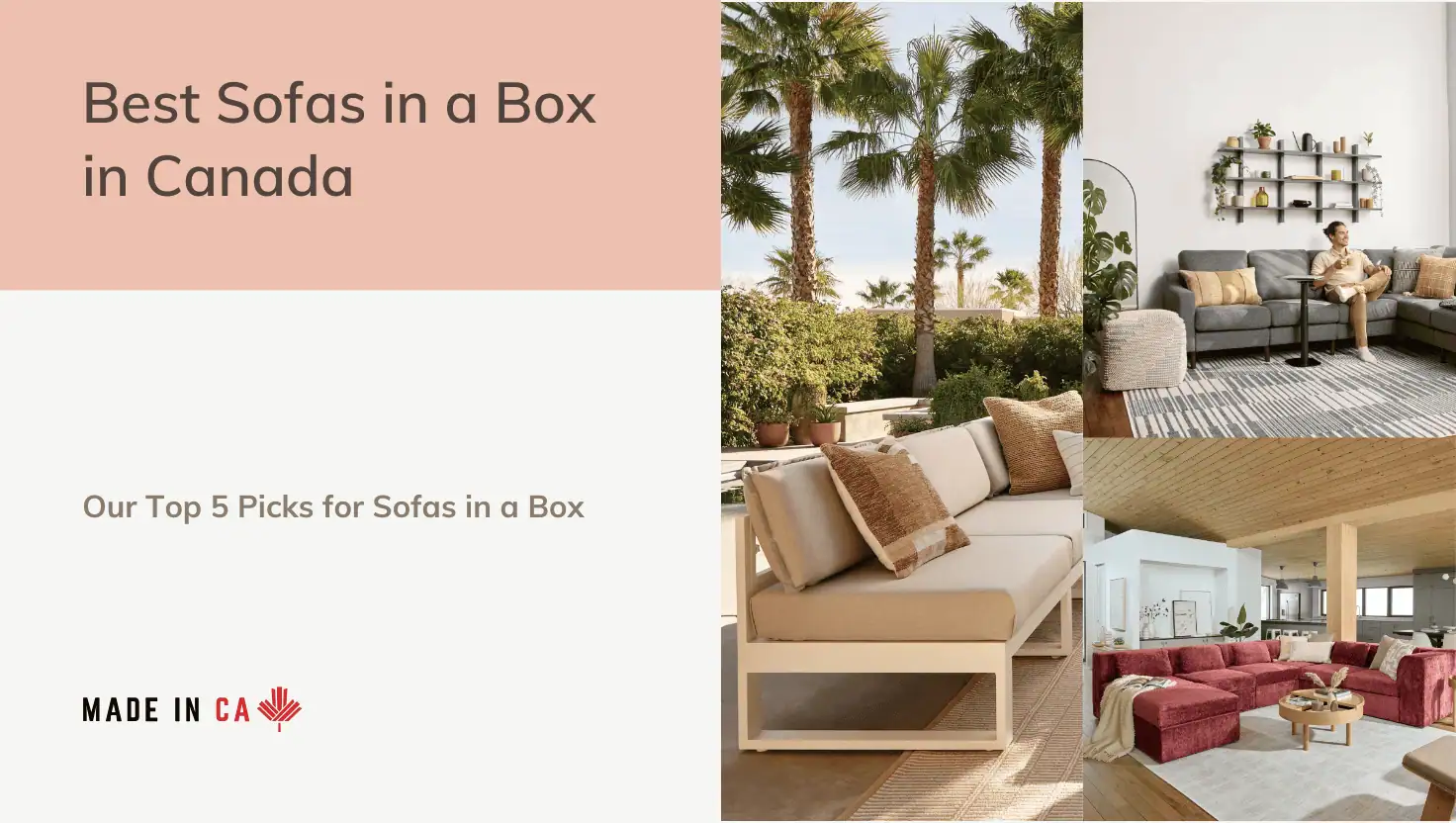 Best Sofas in a Box Cover Image