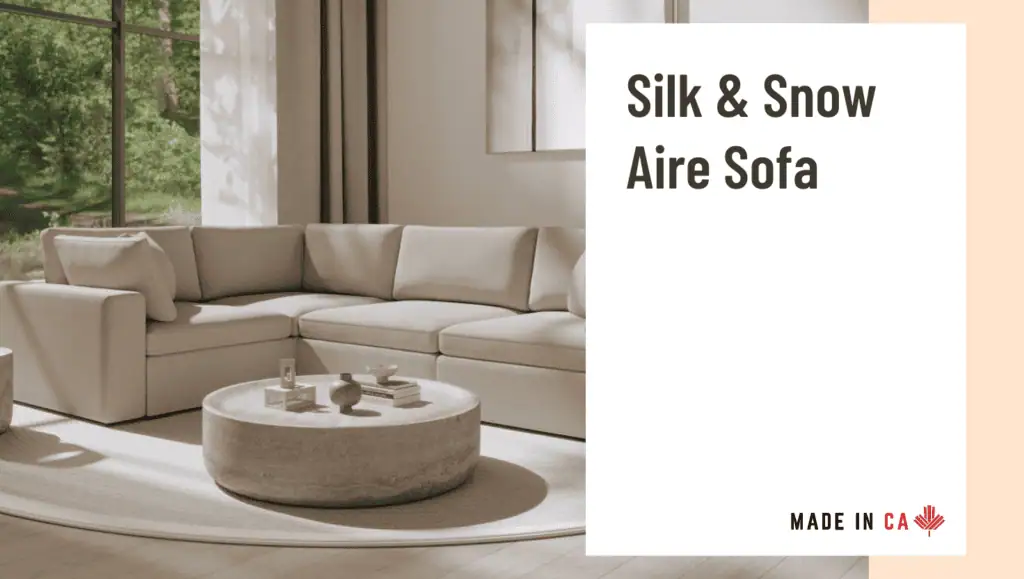 Silk & Snow Aire Sofa