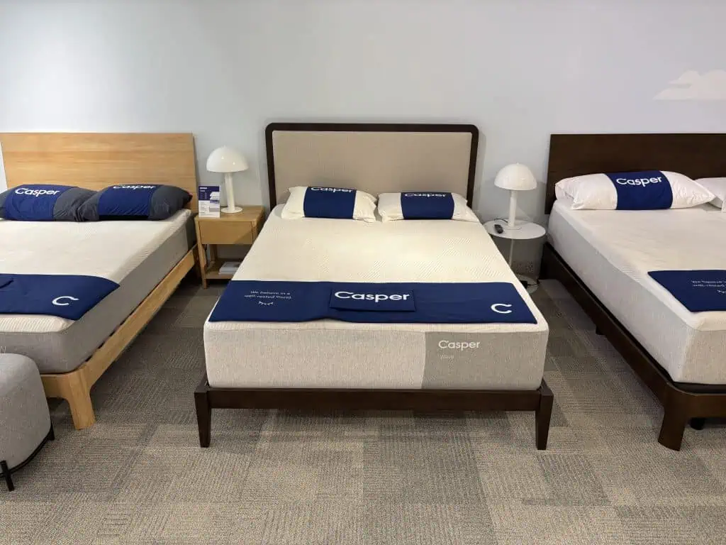 Casper Wave Hybrid in Bedroom