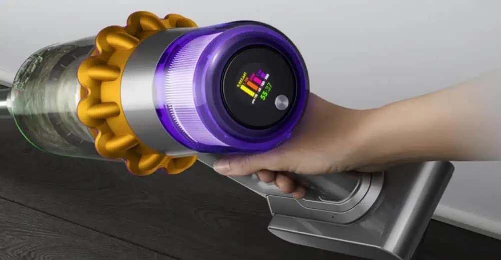 Dyson V15 Detect Plus Controls