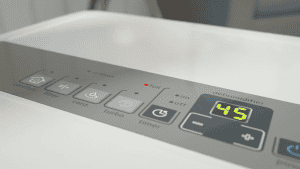 Midea MAD50C1ZWS Control Panel