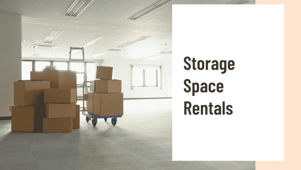 Passive Income Storage Space Rentals