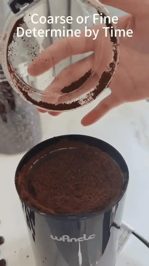 Wancle Electric Coffee Grinder Results