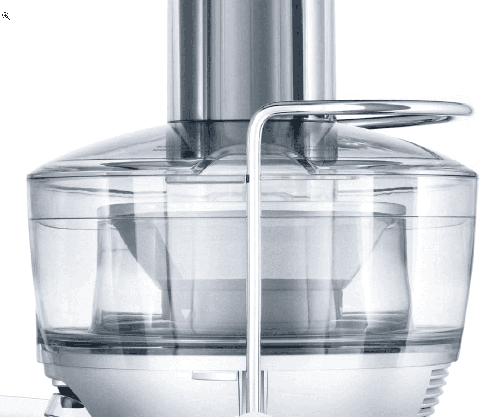 A Closeup of the Breville Juicer Fountain