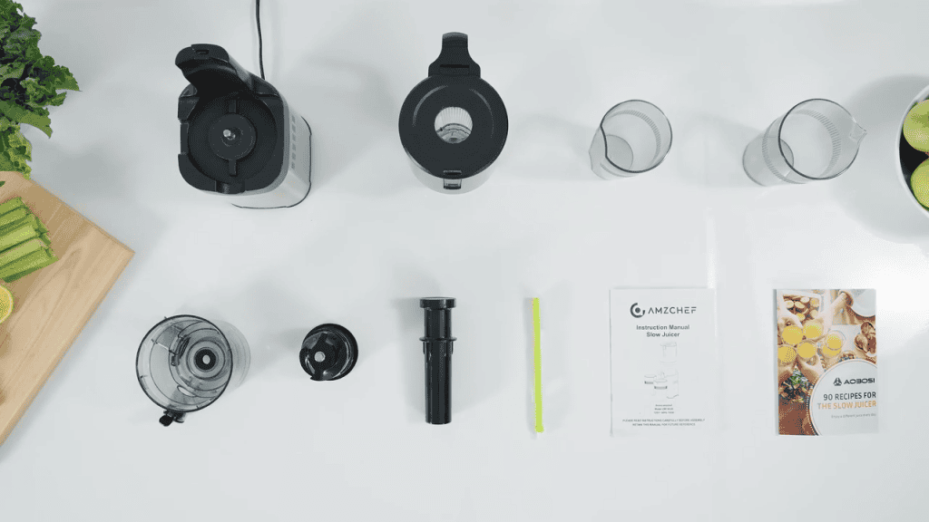 AMZCHEF Juicer Included Pieces