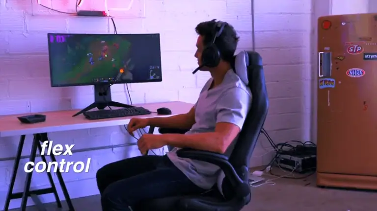 5 Best Gaming Chairs In Canada Of 2026 Made In CA BestOffice Ergonomic Gaming Chair In Use 768x431 