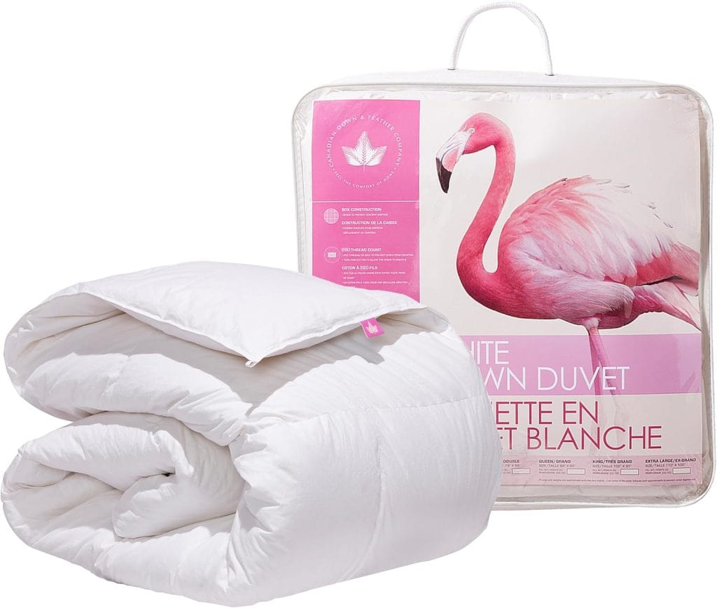 Canadian Down & Feather Co. - Regular Weight White Down Duvet