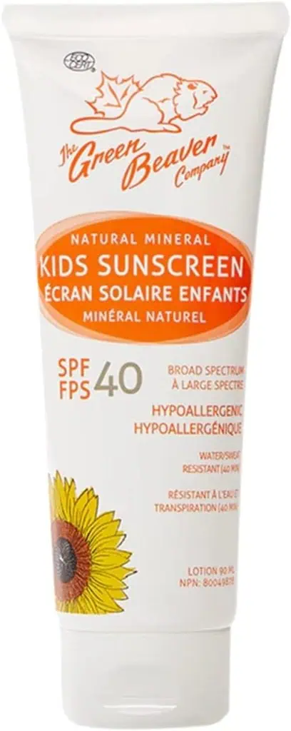 Green Beaver suncream