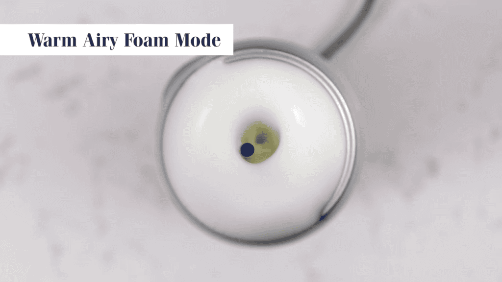 SIMPLETASTE 4 in 1 Milk Frother in Use