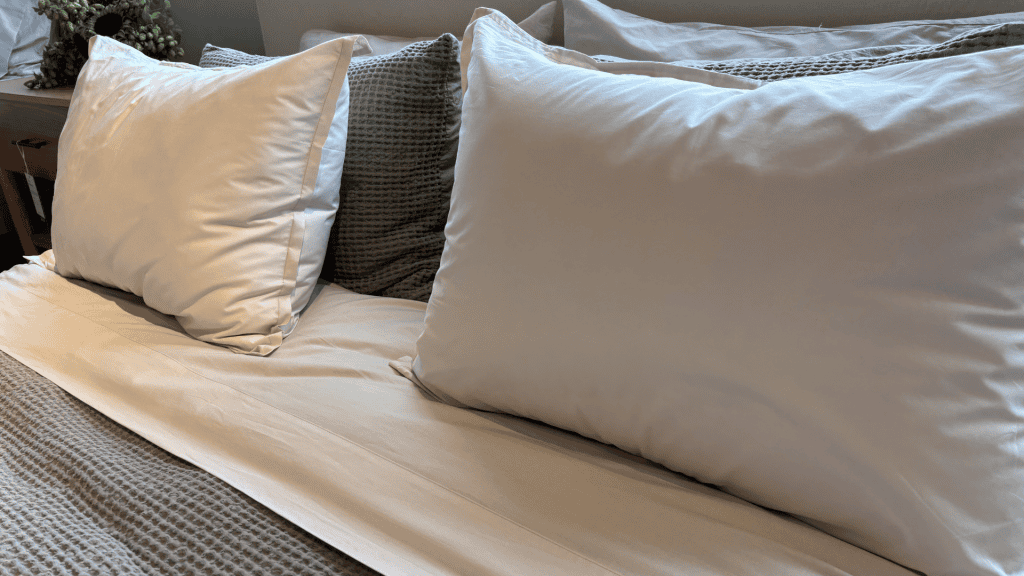 Silk & Snow Egyptian Cotton Sheets