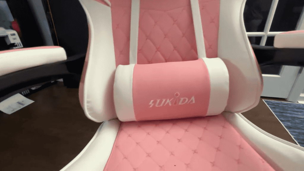 Sukida Gaming Chair Stitching and Details