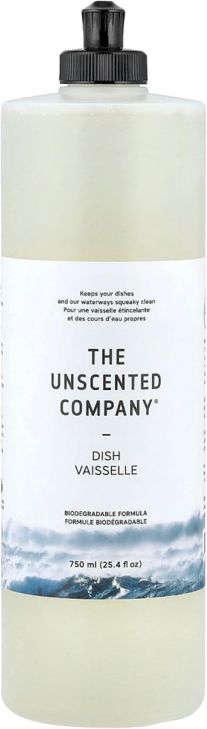 The Unscented Company dish soap