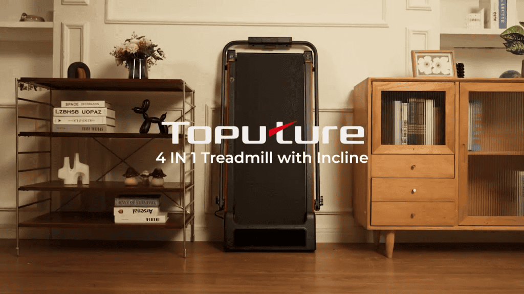 Toputure 4 in 1 Foldable Walking Pad