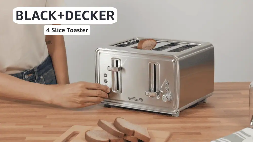 Black Decker 4 Slice Toaster