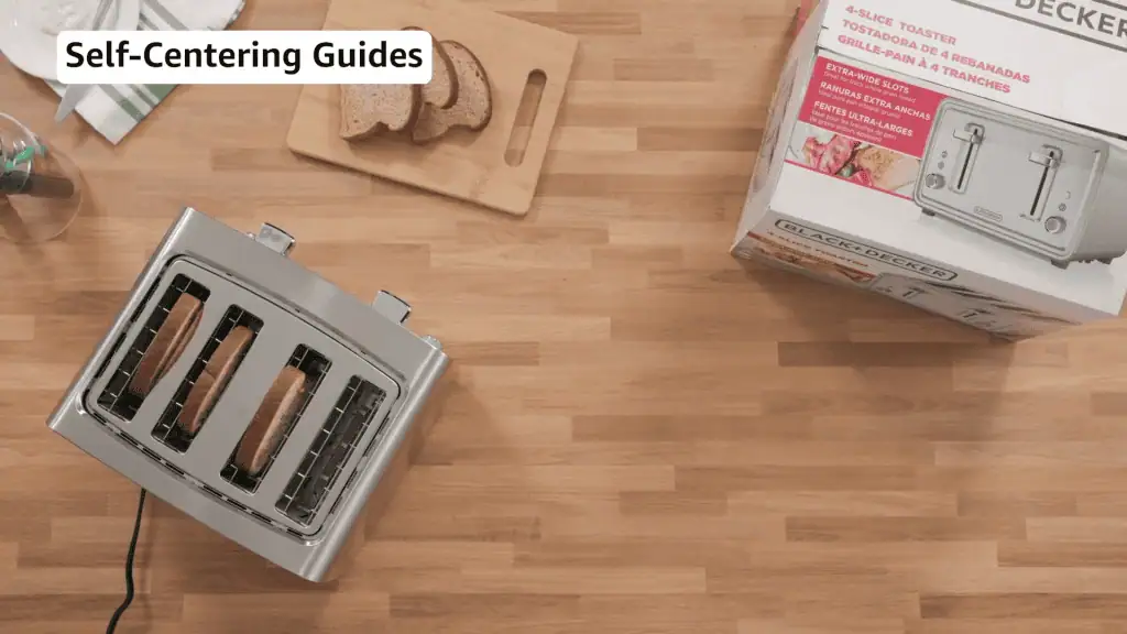 Black Decker 4 Slice Toaster Slots