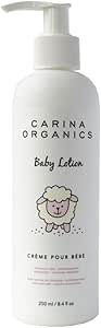 Carina Organics baby lotion