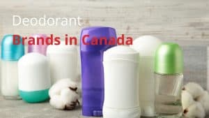 Deodorant Brands in Canada