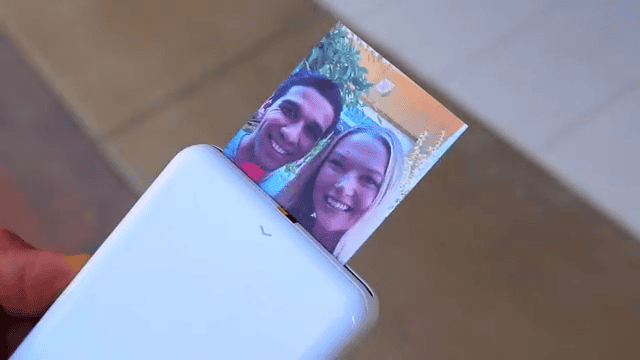 Kodak Step Wireless Mobile Photo Printer In Use
