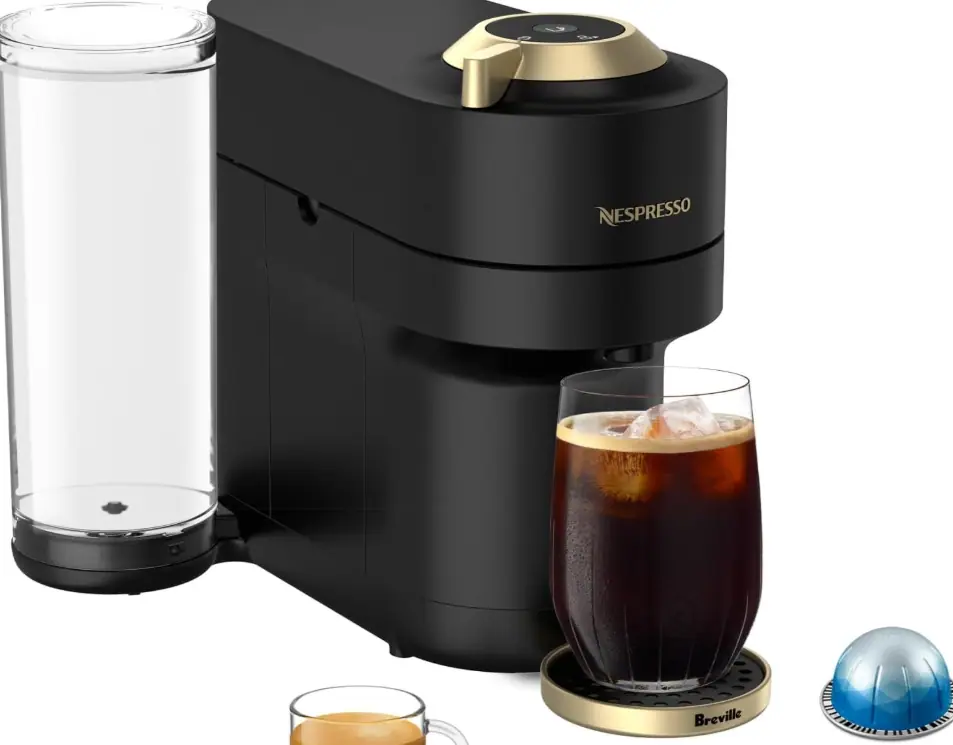 Nespresso Vertuo Pop+ Deluxe Coffee and Espresso Machine 