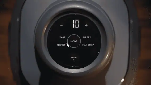 Ninja Crispi Portable Glass Air Fryer Controls