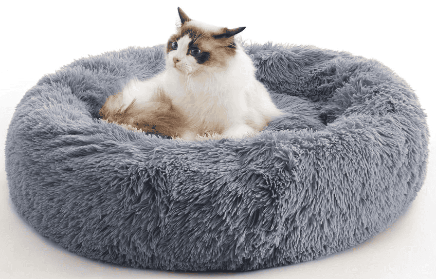 Western Home Calming Dog and Cat Bed for Cats