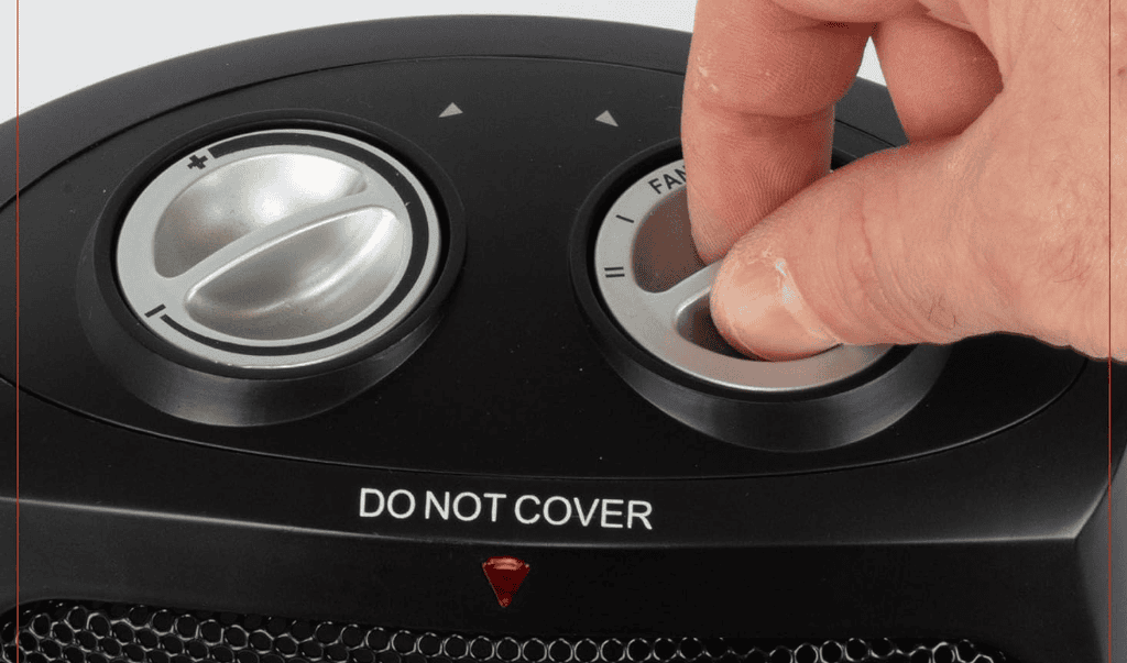 Black Decker Portable Space Heater Controls
