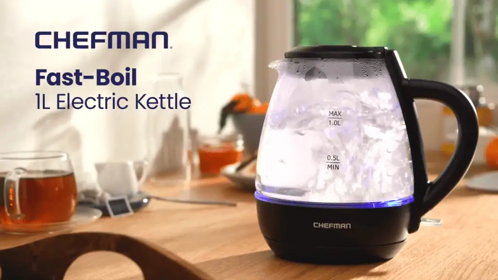 Chefman 1L Electric Tea Kettle