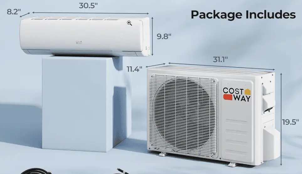 Costway 11500 BTU Mini Split Air Conditioner