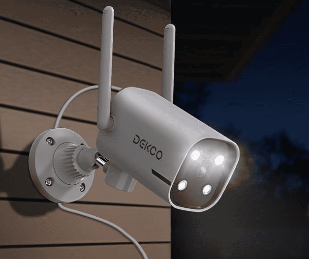 Dekco Outdoor Security Cameras Night Vision
