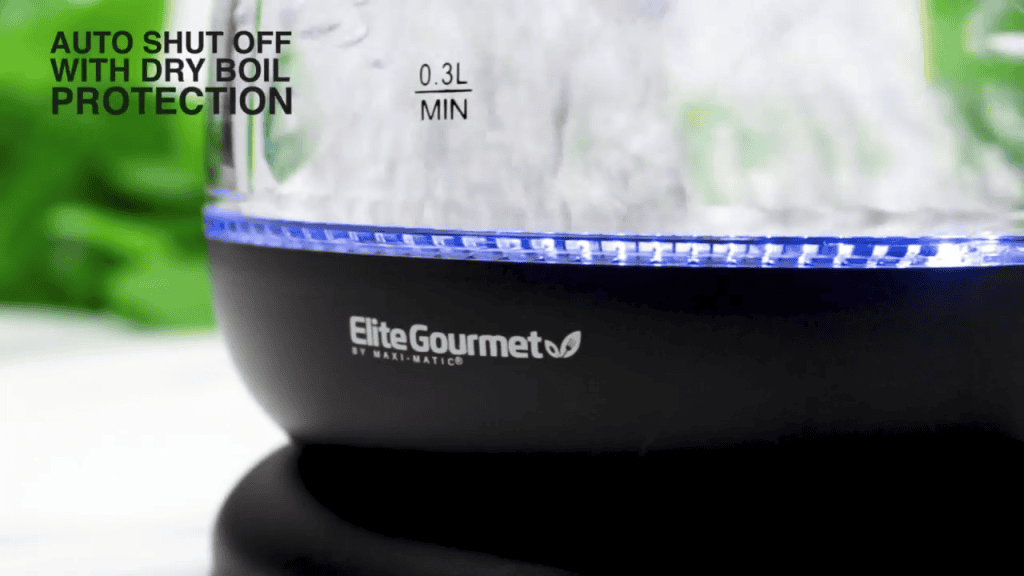Elite Gourmet Electric Kettle Details