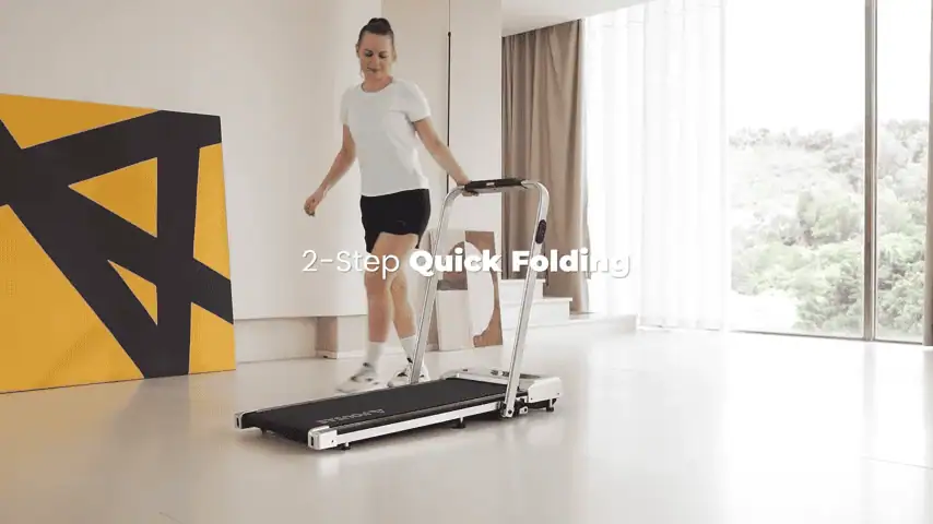 FOUSAE 5 in 1 Foldable Treadmill