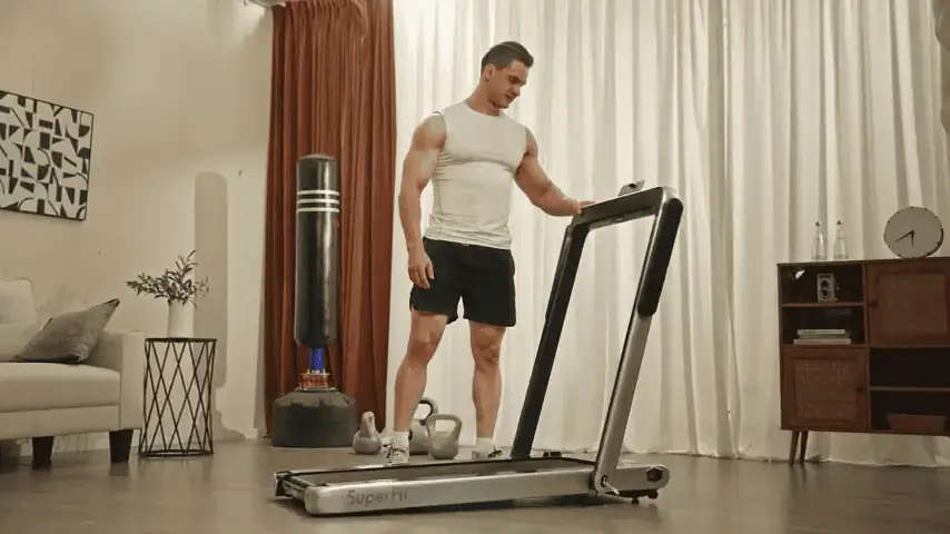 Goplus 2-in-1 Folding Treadmill