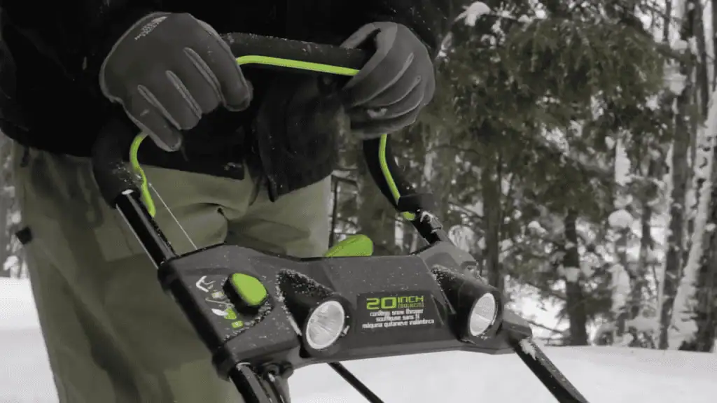 Greenworks PRO 20-Inch Snow Blower Thrower Handle