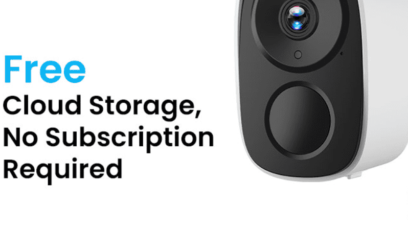 HitellarCam Wireless Outdoor Security Camera Storage