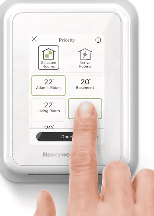 Honeywell Home T9 Smart Thermostat Programming