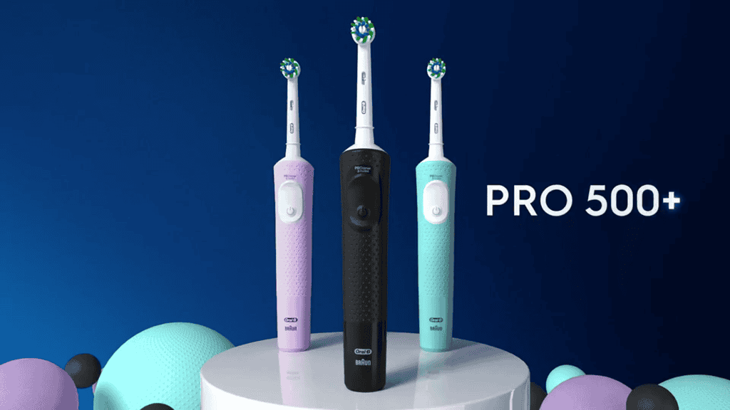 OralB Pro 500+ Rechargeable Toothbrush