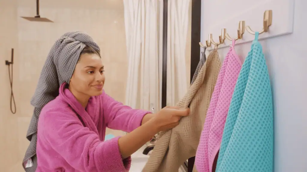 Polyte Microfiber Quick Dry Towels in Use