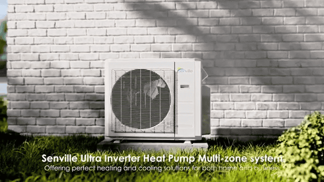 Senville 28000 BTU Dual Zone Mini Split Heat Pump