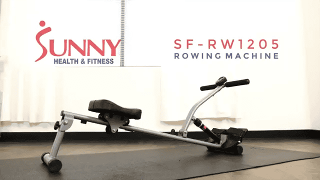 Sunny Health & Fitness Compact Adjustable Rowing Machine