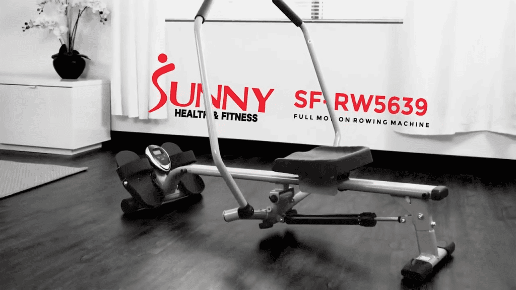 Sunny Health & Fitness Compact Full Motion Rowing Machine