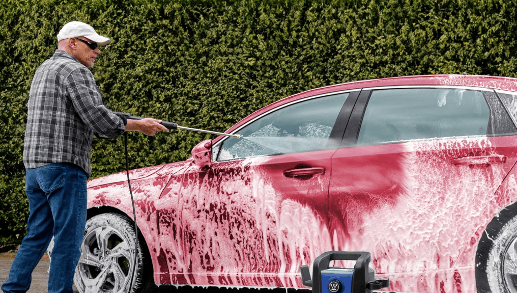 Westinghouse ePX3500 Electric Pressure Washer in Use