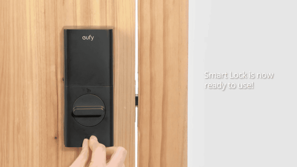 Eufy Smart Lock C30 After Installation