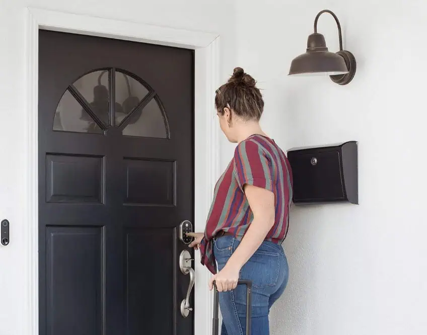 Google Nest Yale Lock Smart Lock in Use