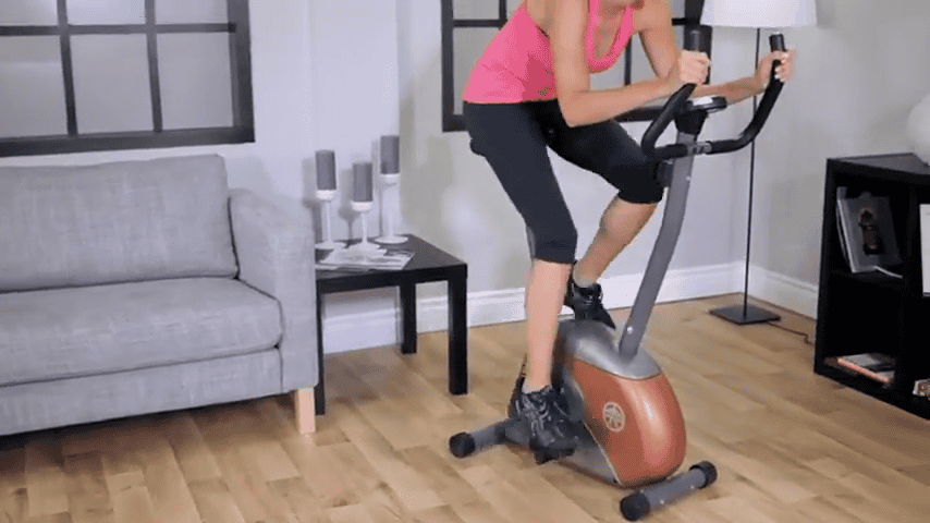 Marcy Personal Exercise Bike in Use