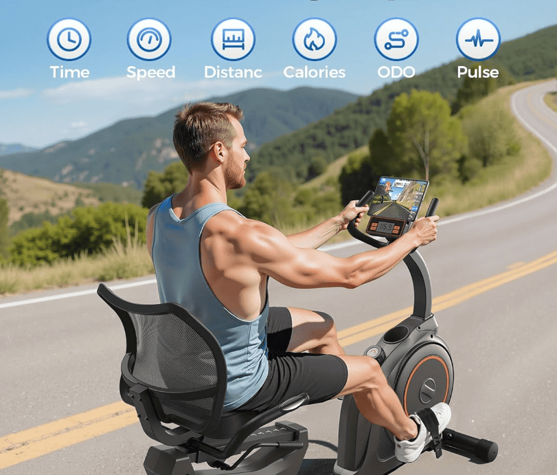 Niceday Recumbent Exercise Bike Metrics