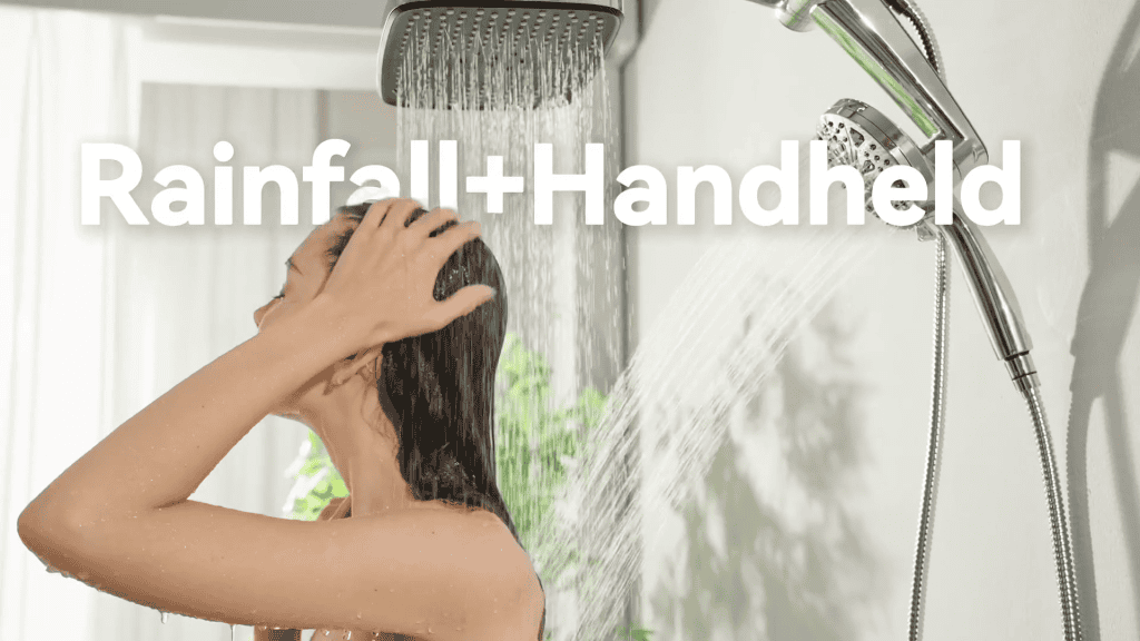 Razime Rain Shower Head in Use