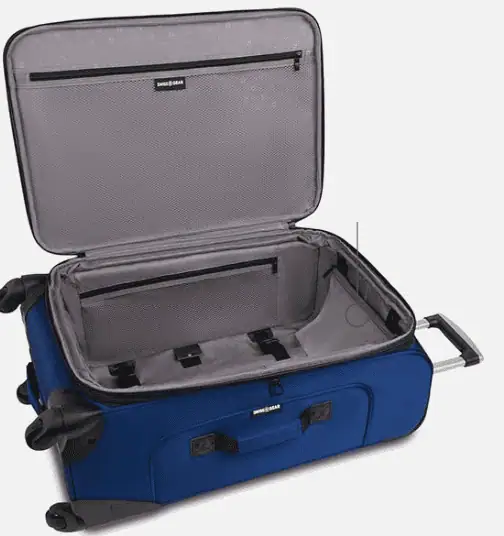 SwissGear Sion Softside Luggage Interior