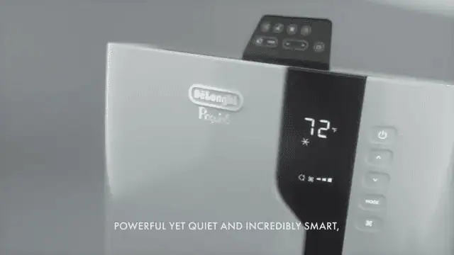 DeLonghi Portable Air Conditioner Display
