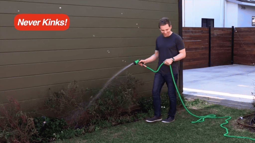 Flexi Hose 8-Function Garden Hose in Use